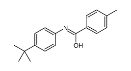 N-(4-tert-butylphenyl)-4-methylbenzamide Structure