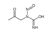 1-nitroso-1-(2-oxopropyl)urea Structure