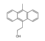 9-(β-hydroxyethyl)-10-methylanthracene Structure