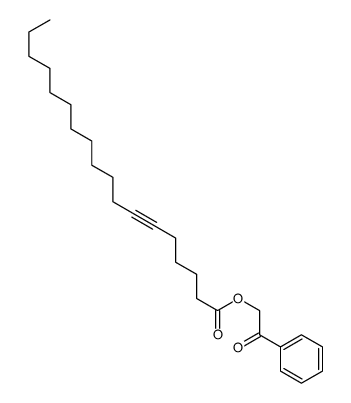 phenacyl octadec-6-ynoate Structure