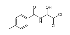 N-(2,2-dichloro-1-hydroxyethyl)-4-methylbenzamide结构式