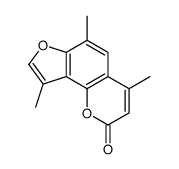 4,4',6-trimethylangelicin Structure