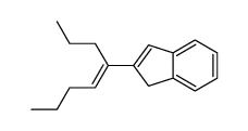 2-oct-4-en-4-yl-1H-indene结构式