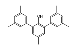 2,6-bis(3,5-dimethylphenyl)-4-methylphenol结构式
