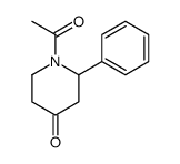 1-acetyl-2-phenylpiperidin-4-one结构式