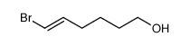 6-bromohex-5-en-1-ol结构式