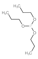 Phosphorous acid,tripropyl ester structure