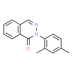 2-(2,4-dimethylphenyl)phthalazin-1(2H)-one结构式