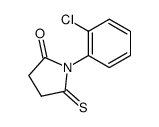 2-Pyrrolidinone,1-(2-chlorophenyl)-5-thioxo- picture