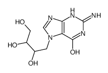 N7-(2',3',4'-Trihydroxybutyl)guanine structure