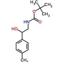 N-Boc-2-(4-methylphenyl)-2-hydroxyethanamine图片