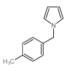 1H-Pyrrole,1-[(4-methylphenyl)methyl]-结构式