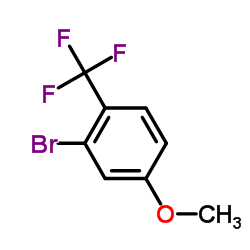 2-Bromo-4-methoxy-1-(trifluoromethyl)benzene Structure