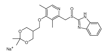 Azeloprazole sodium Structure