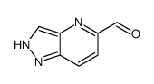 1H-pyrazolo[4,3-b]pyridine-5-carbaldehyde结构式