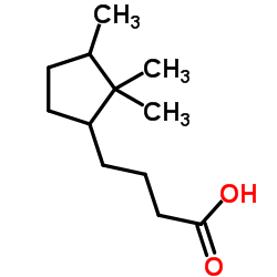 4-(2,2,3-Trimethylcyclopentyl)butanoic acid Structure