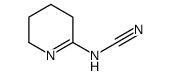 2,3,4,5-tetrahydropyridin-6-ylcyanamide Structure