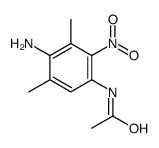 N-(4-amino-3,5-dimethyl-2-nitrophenyl)acetamide结构式