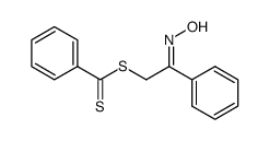 2-(hydroxyimino)-2-phenylethyl dithiobenzoate Structure