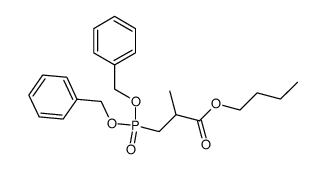 Isopropylphosphonsaeure-O,O-dibenzylester-butylester Structure