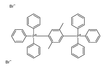 (2,5-dimethyl-4-triphenylphosphaniumylphenyl)-triphenylphosphanium,dibromide结构式