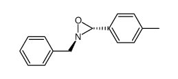 (R)-2-benzyl-3-(p-tolyl)-1,2-oxaziridine结构式