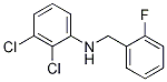 2,3-Dichloro-N-(2-fluorobenzyl)aniline structure