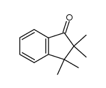 2,2,3,3-Tetramethyl-1-indanon结构式