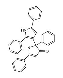 5-(2,5-diphenylpyrrol-3-yl)-2,5-diphenyl-2-pyrrolin-4-one Structure