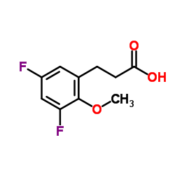 3-(3,5-Difluoro-2-methoxyphenyl)propionic acid picture