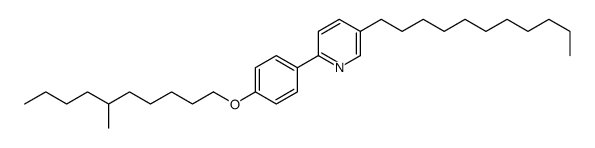 2-[4-(6-methyldecoxy)phenyl]-5-undecylpyridine Structure