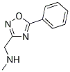 N-methyl-N-[(5-phenyl-1,2,4-oxadiazol-3-yl)methyl]amine Structure