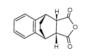 (3aR*,4S*,9R*,9aS*)-3a,4,9,9a-tetrahydro-4,9-ethanonaphtho[2,3-c]furan-1,3-dione结构式