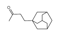 4-(1-adamantyl)-2-butanone结构式