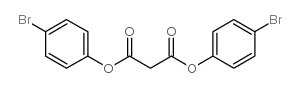 BIS-(4-BROMOPHENYL) MALONATE结构式