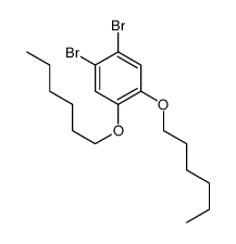 1,2-dibromo-4,5-dihexoxybenzene Structure