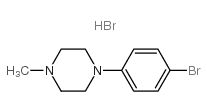 1-(4-BROMOPHENYL)-4-METHYLPIPERAZINE HYDROBROMIDE Structure