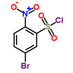 5-Bromo-2-nitrobenzenesulfonyl chloride Structure