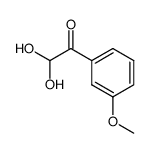 3-Methoxyphenylglyoxal hydrate结构式