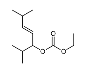 2,6-dimethylhept-4-en-3-yl ethyl carbonate结构式