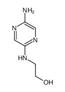 2-[(5-aminopyrazin-2-yl)amino]ethanol Structure