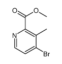 Methyl 4-Bromo-3-Methylpicolinate Structure
