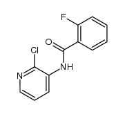 3-(2-fluorobenzoylamino)-2-chloropyridine structure