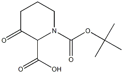 1-(tert-butoxycarbonyl)-3-oxopiperidine-2-carboxylic acid picture