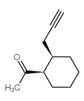 Ethanone, 1-[2-(2-propynyl)cyclohexyl]-, cis- (9CI) Structure