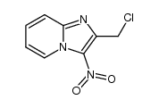 2-(chloromethyl)-3-nitro-1H-imdiazo[1,2-a]pyridine结构式