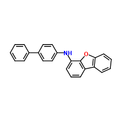N-(1,1'-联苯-4-基)苯并[B,D]呋喃-4-胺结构式