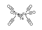 Fe2(CO)6(μ-SeTe)2 Structure