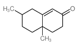 4a,7-dimethyl-3,4,5,6,7,8-hexahydronaphthalen-2-one structure