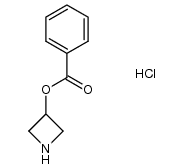 azetidin-3-ylbenzoate hydrochloride Structure